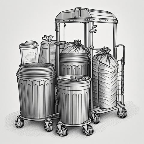 Waste Management - Pencil Art